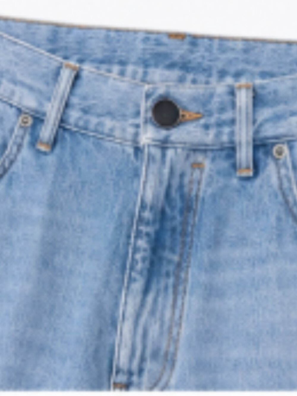 Zegna Roccia Light Wash Italian Denim Jeans Men's Size 36 Made in Italy - Picture 3 of 11